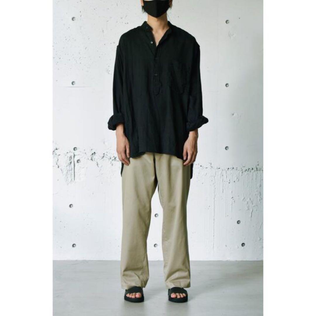 COMOLI コモリ　コットンチノ　オーバーパンツ　チノパン