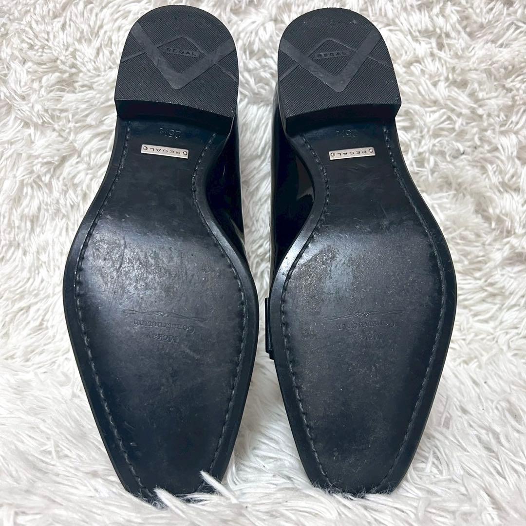 ⭐️未使用級⭐️　リーガル　オペラシューズ　リボン　ドレスシューズ　ブラック
