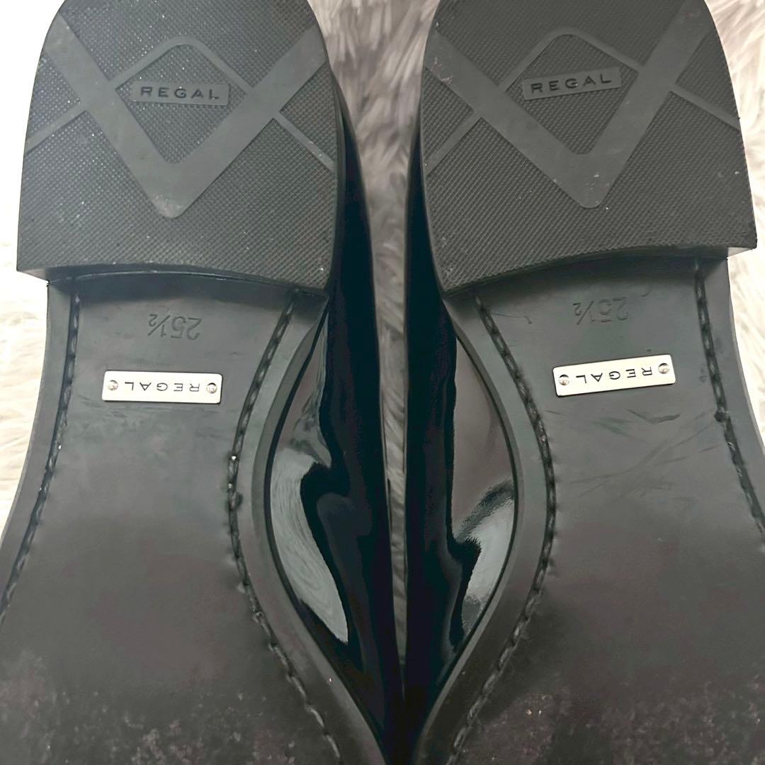 ⭐️未使用級⭐️　リーガル　オペラシューズ　リボン　ドレスシューズ　ブラック