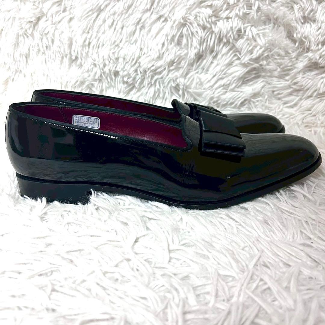 ⭐️未使用級⭐️　リーガル　オペラシューズ　リボン　ドレスシューズ　ブラック