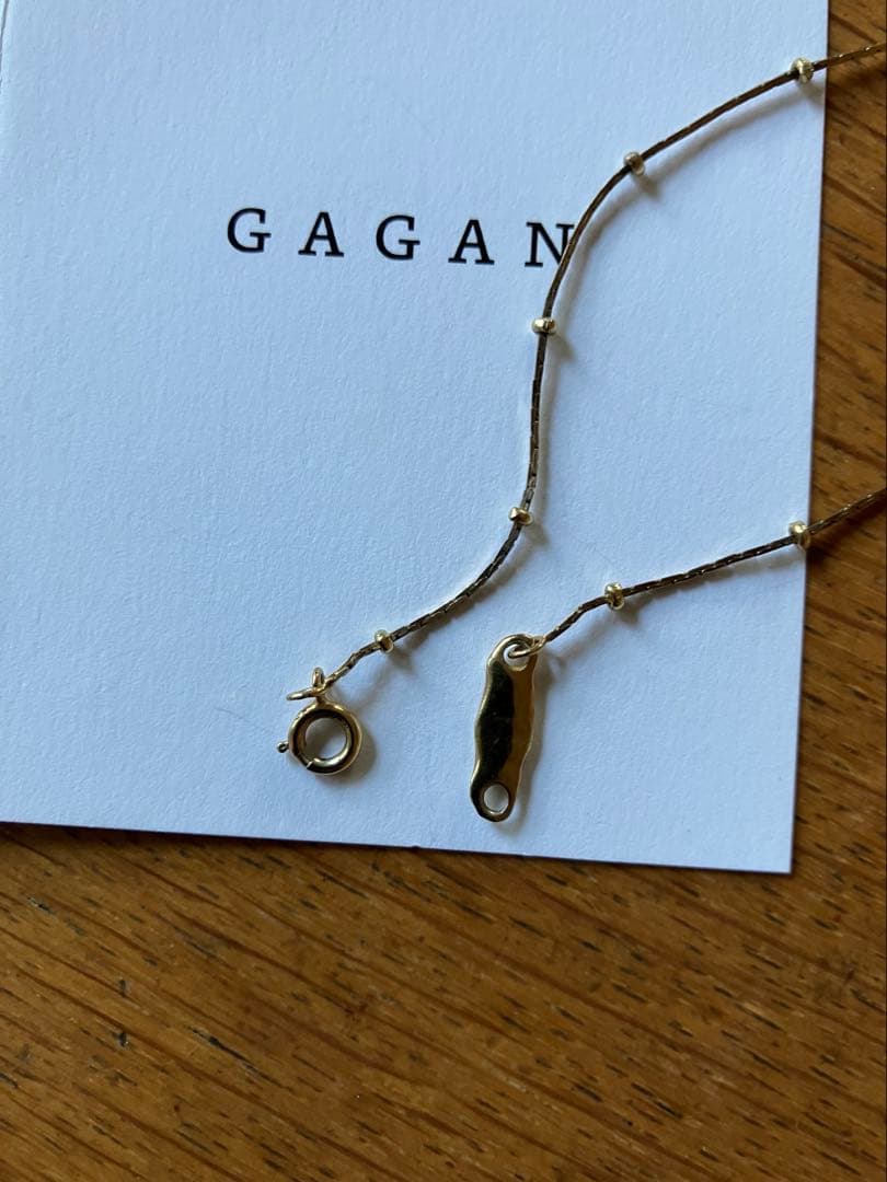 gagan AtoZ ネックレス　18KGP