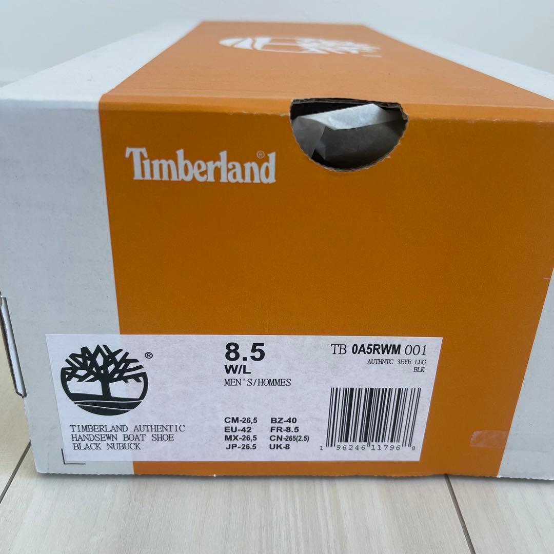 Timberland 3eye 26.5 ブラック