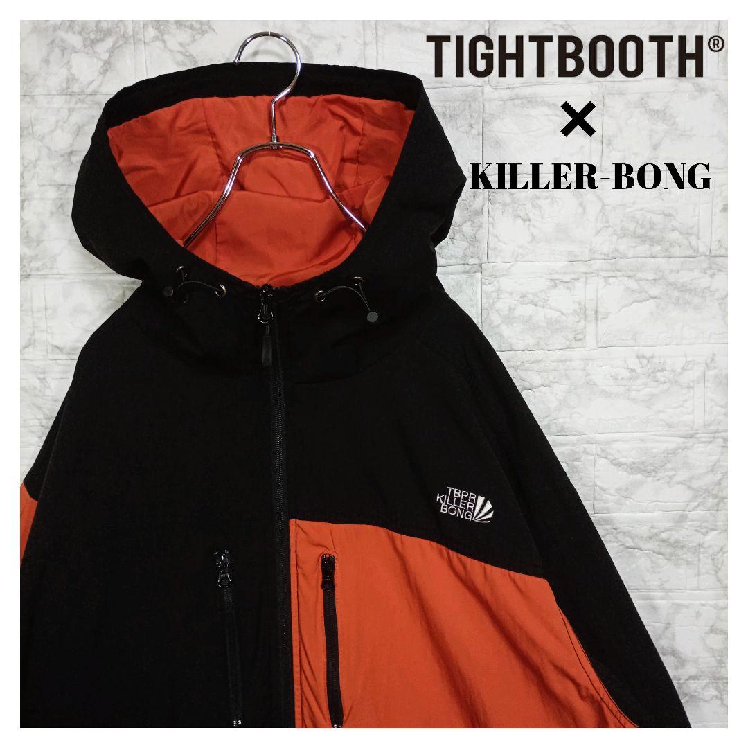 【TIGHTBOOTH】KILLER-BONGコラボロゴ刺繍マウンテンジャケット