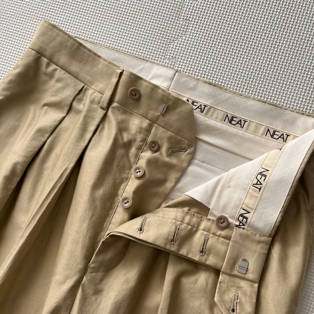 美品 NEAT GIZA COTTON MOLESKIN Standard 46