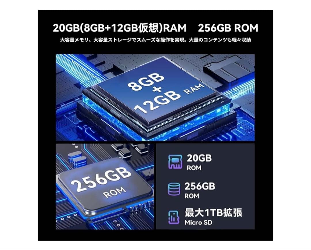 BNCF Bpad Mini 8.4インチ タブレット 8+12GB 256GB