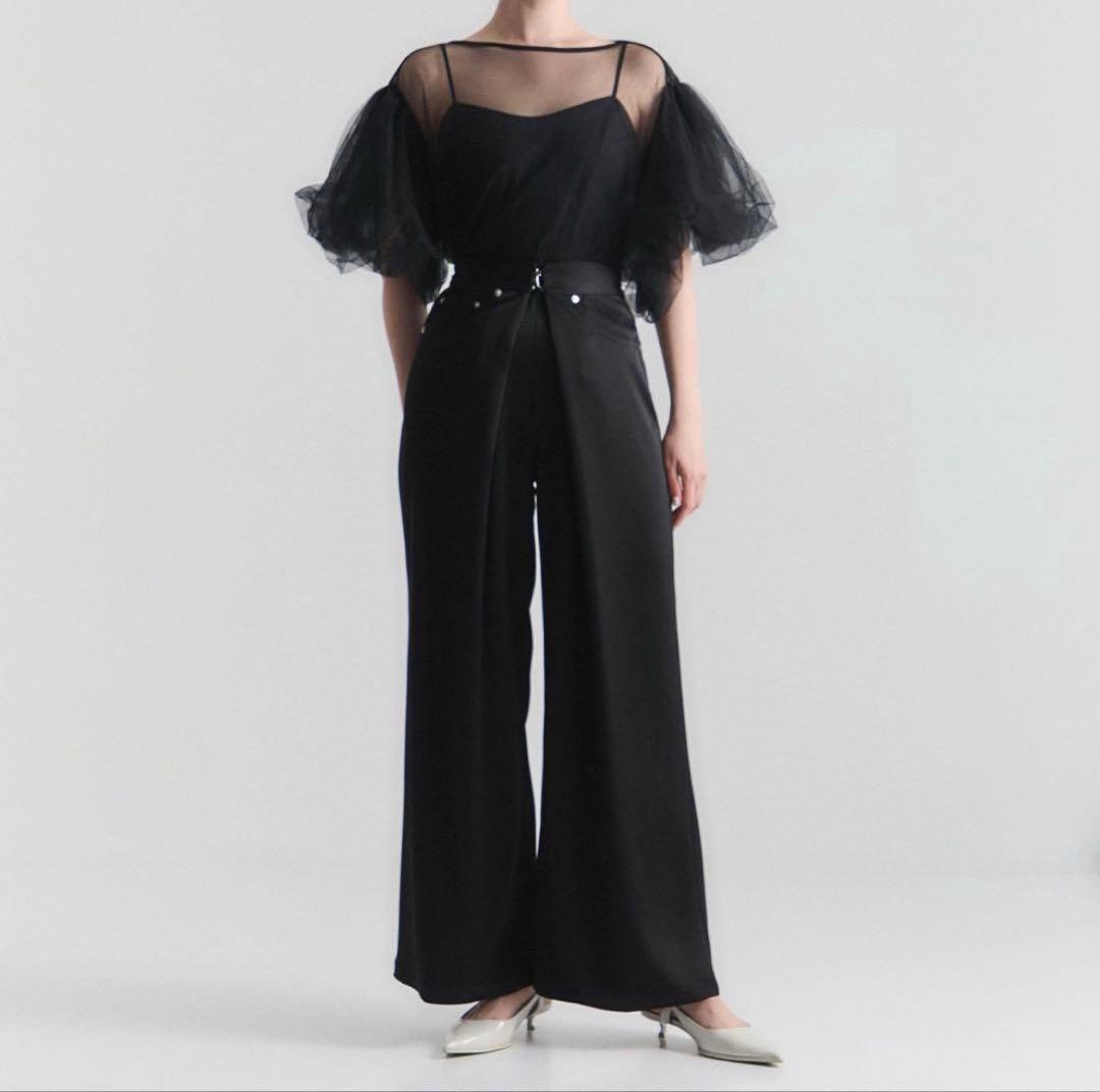 JOHN LAWRENCE SULLIVAN サテンワイドパンツ