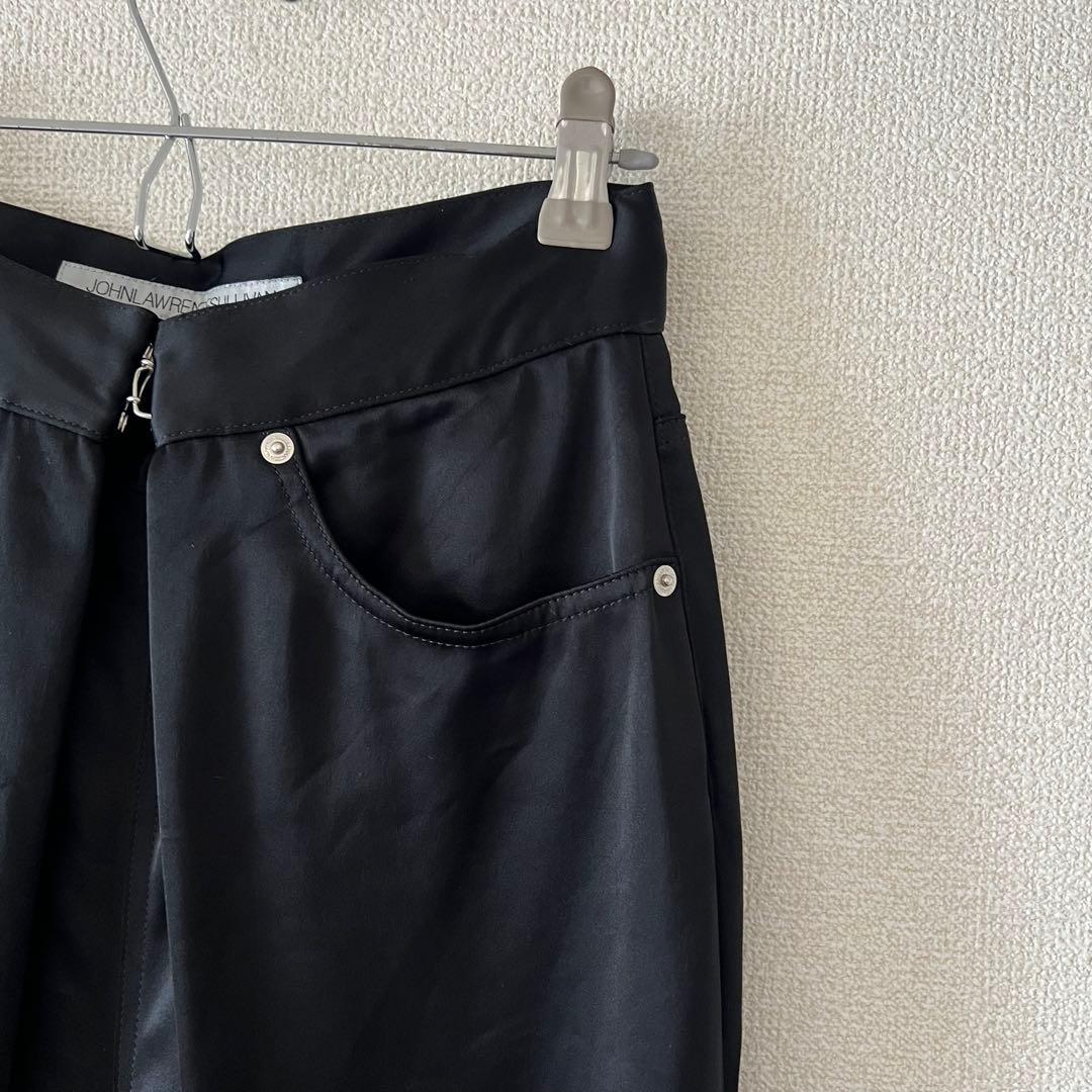 JOHN LAWRENCE SULLIVAN サテンワイドパンツ