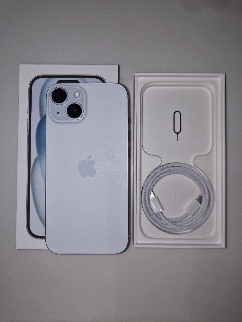 【週末限定値下】Apple iPhone15 ブルー 128GB SIMフリー