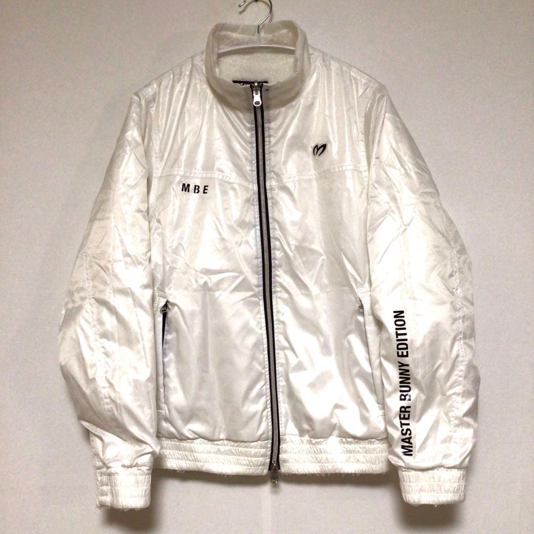 マスターバニーエディション リバーシブル ボアジャケット 白 1
