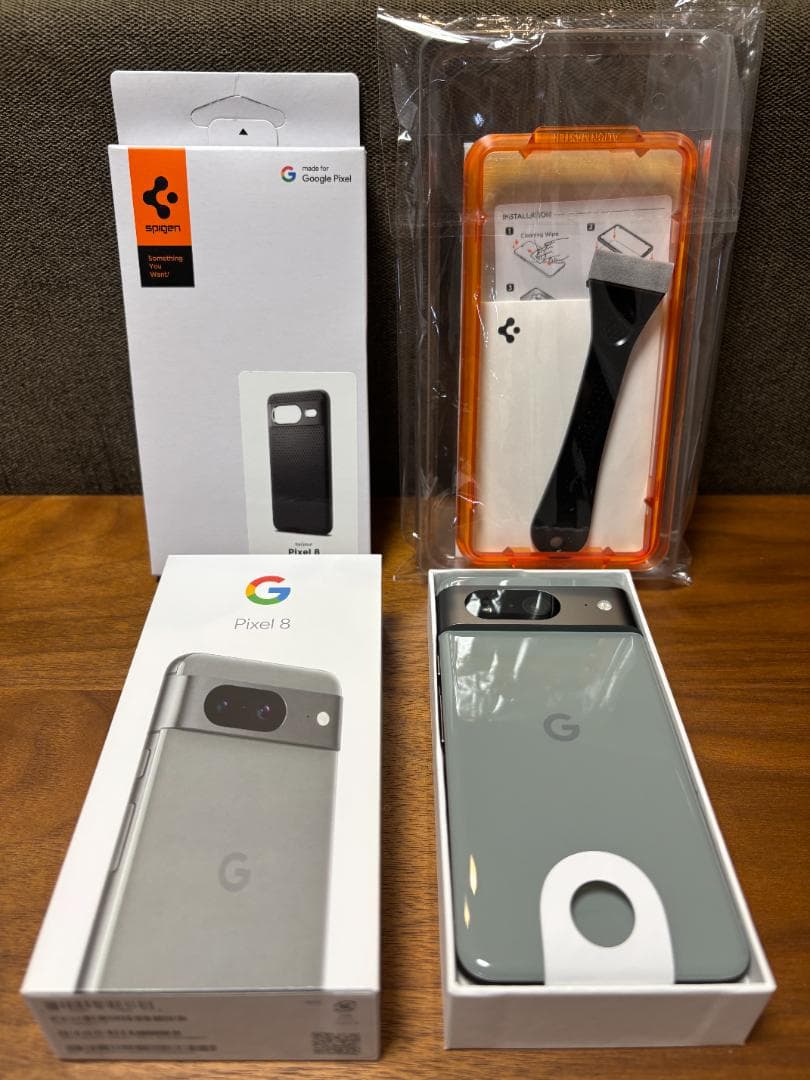 Google Pixel 8 128GB ヘーゼル 付属品未使用 おまけ付 美品