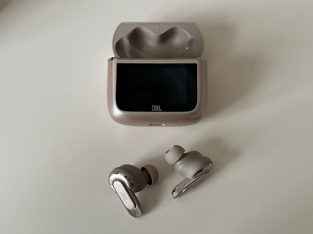 【付属品全てあり美品】JBL TOUR PRO3 ラテ