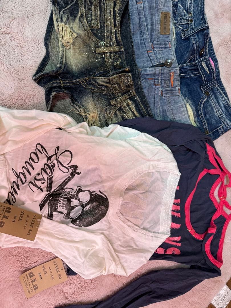 旧d.i.aショートパンツ　トップス　セット売り