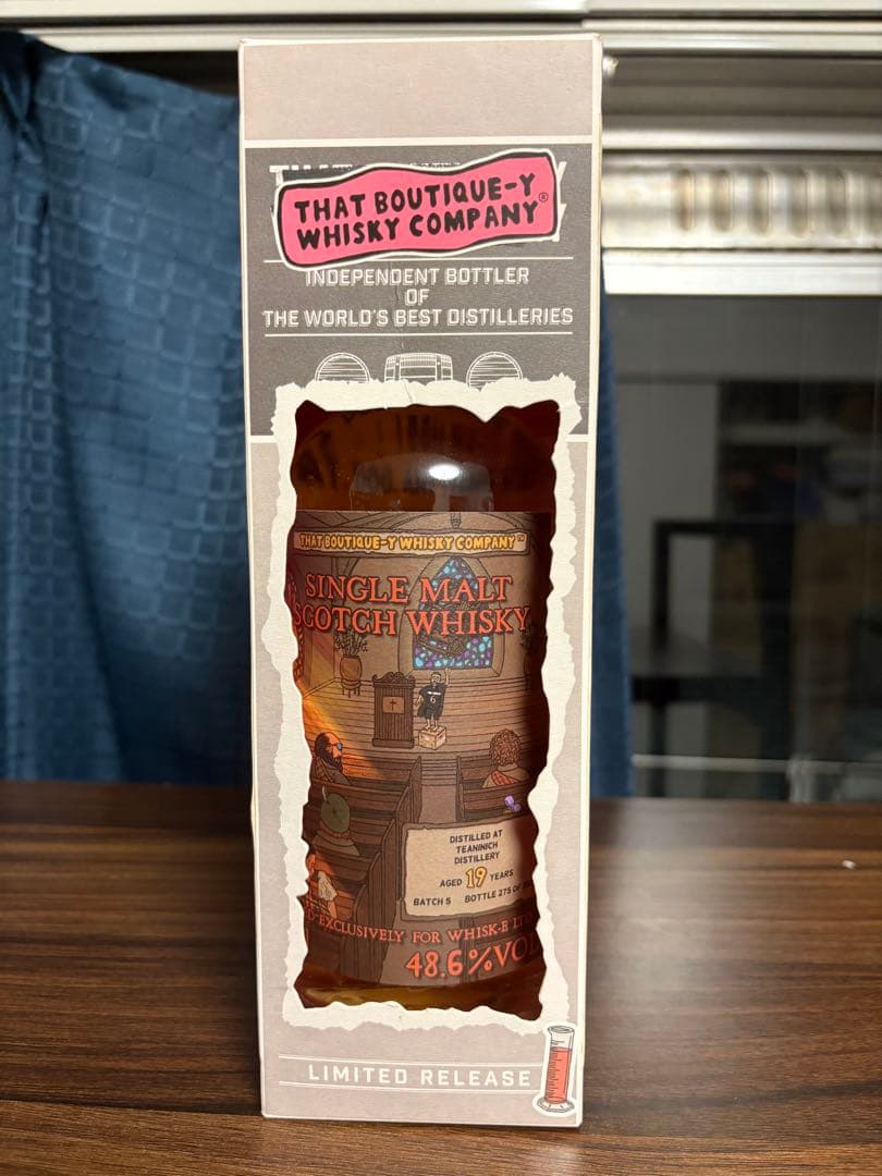 ブティックウイスキー　ティーニニック　19年　48.6