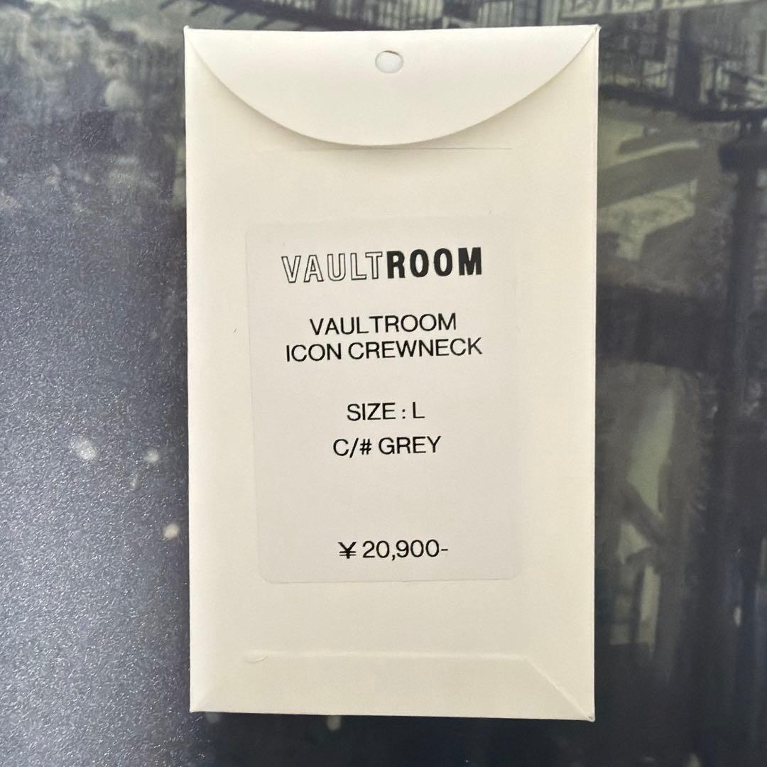 ミ*ー様 VAULTROOM ICON CREWNECK グレー
