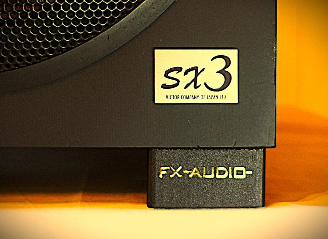 【超美品】Victorビクタースピーカー　SX-3 ブラックリモデル整備良品