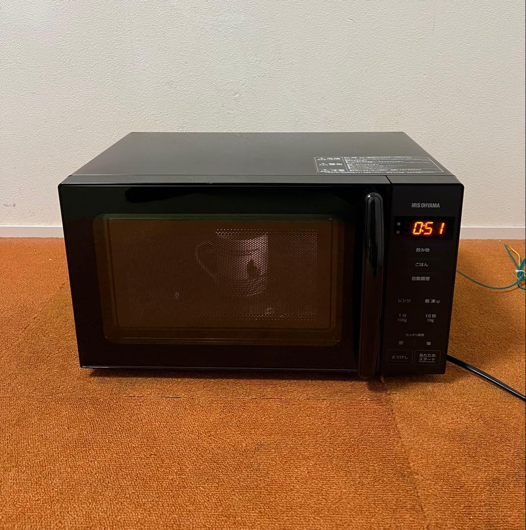 新品 未使用 2024年製 IRIS OHYAMA 電子レンジ