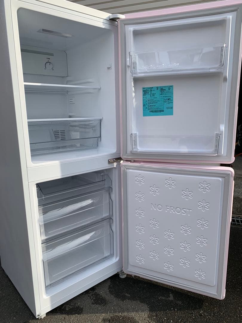 関東限 条件で無料配 22年 ピンク 冷蔵庫 ピンク冷蔵庫 ピンク家電 家電