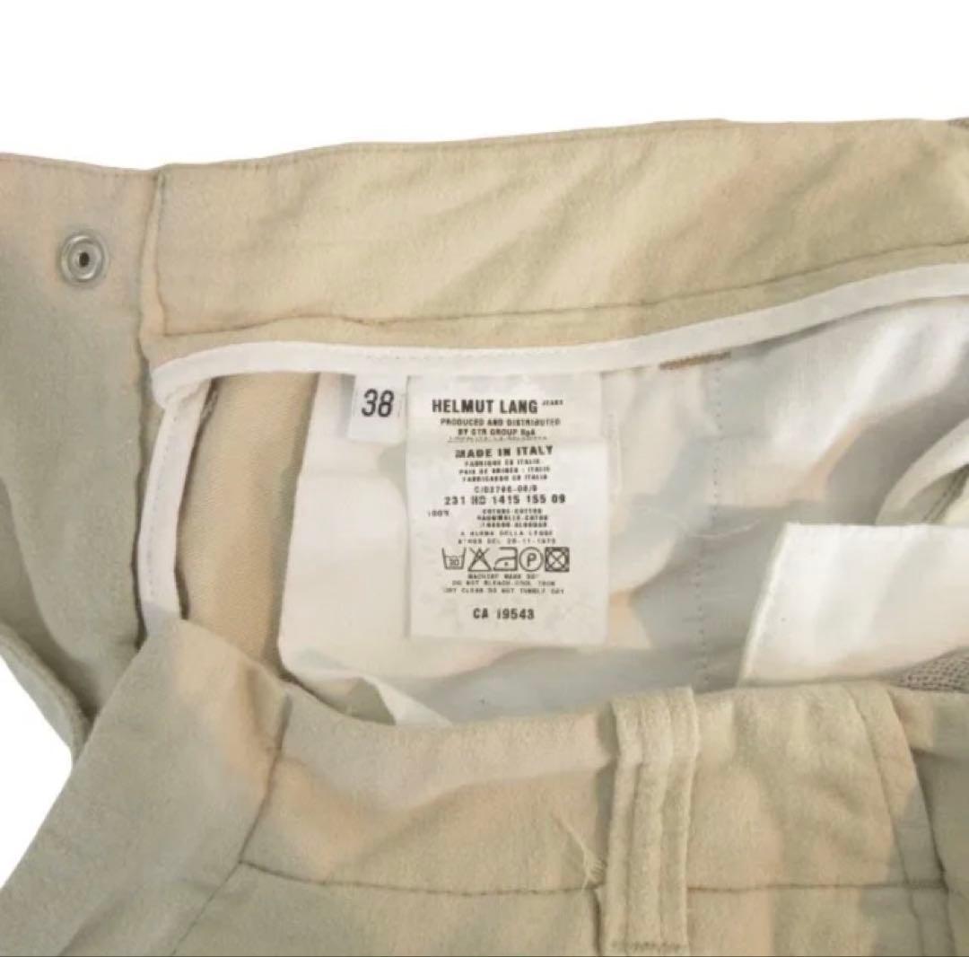 ヘルムートラング HELMUT LANG 本人期 ボンテージパンツ モールスキン