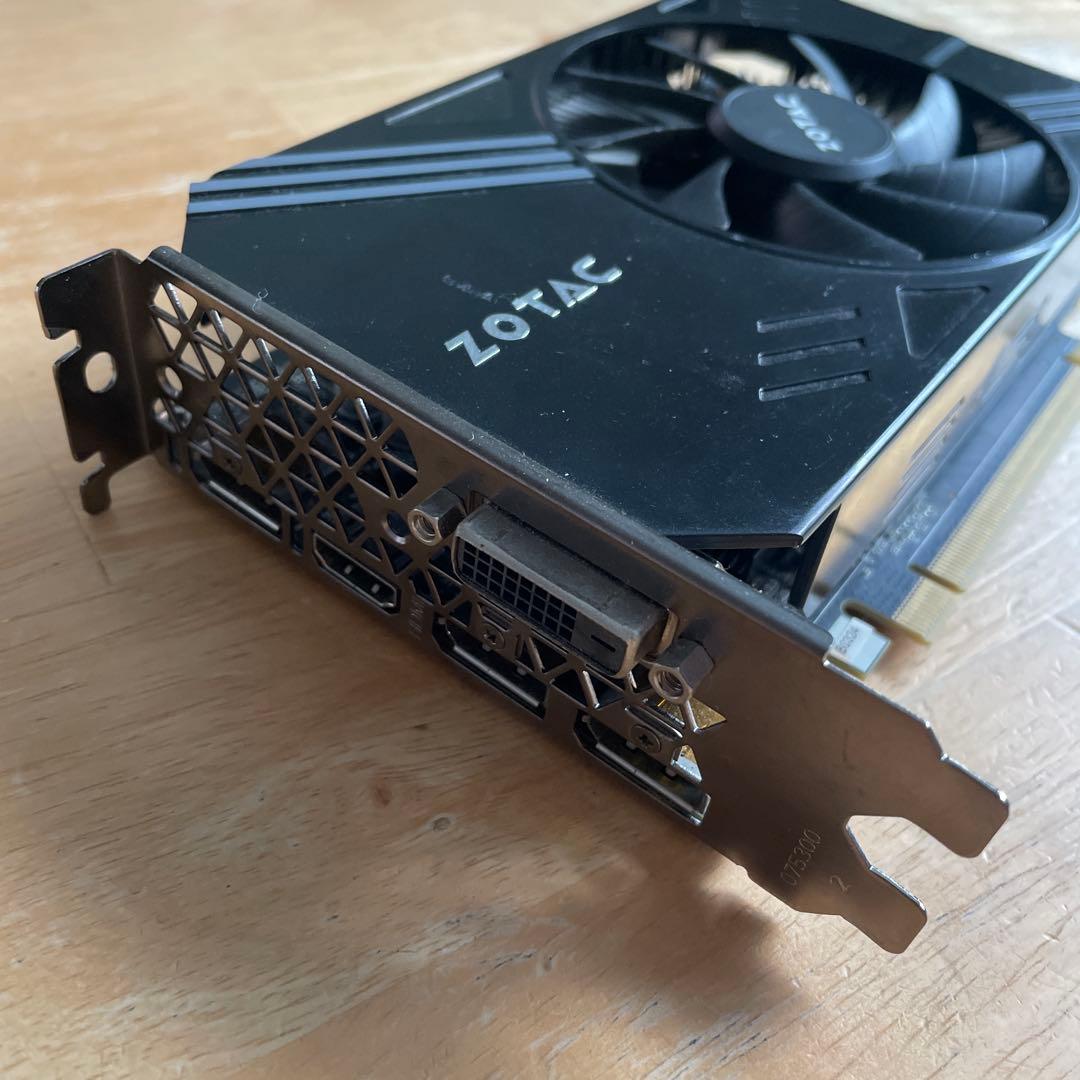 ZOTAC GTX 1060 6GB グラフィックボード　シングルファン