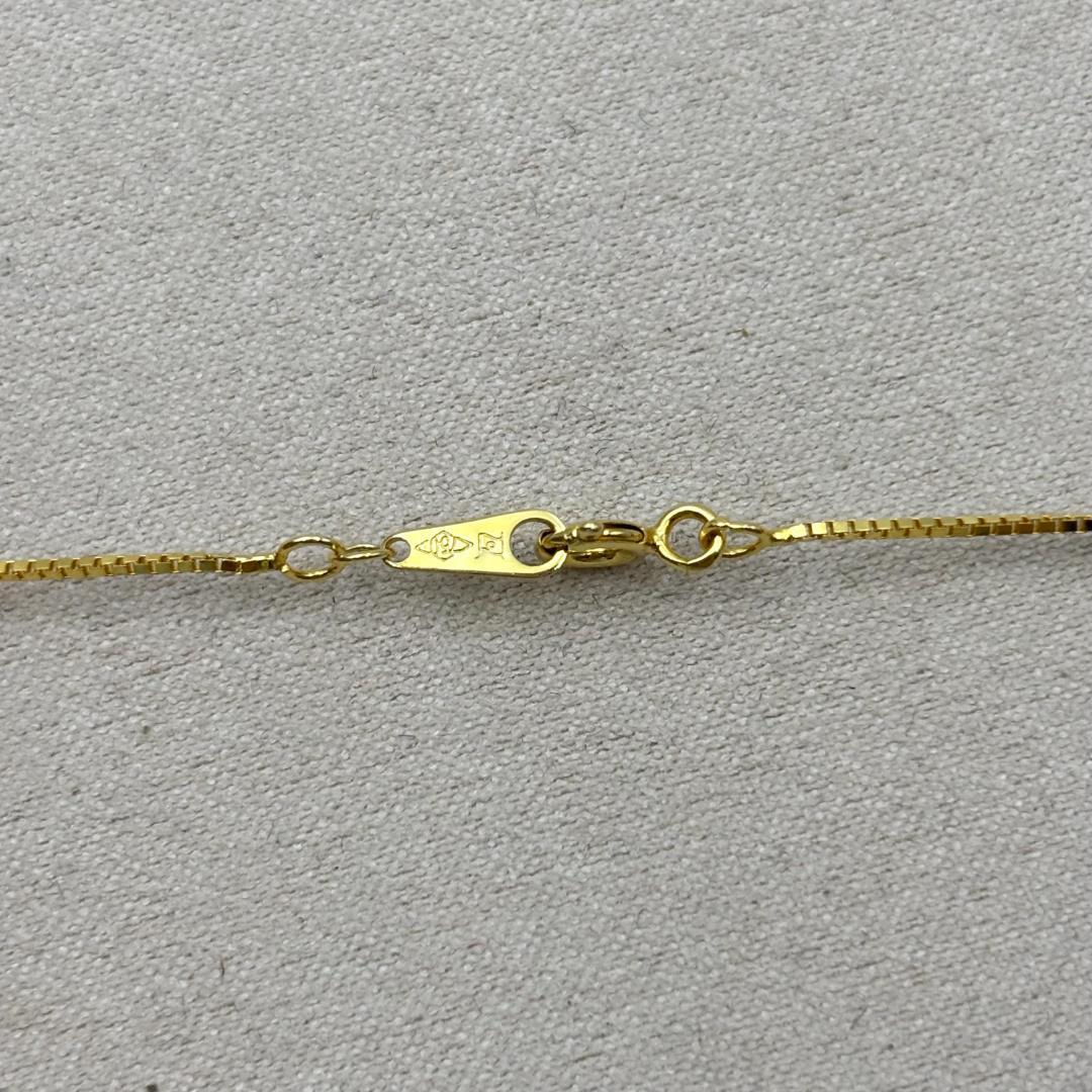 ⭐ 極美品 ✨K18金 スネークチェーンネックレス 1.64g