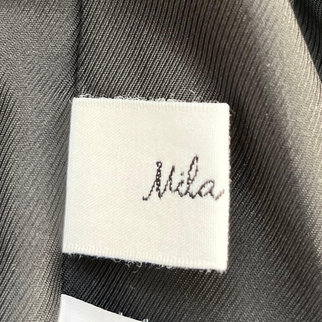 ミラ オーウェン　チェック金釦ダブルブレストブレザー　今季25年