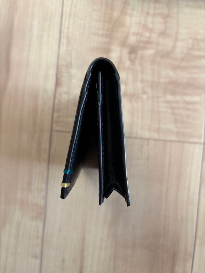 新品Paul Smith ハイライトステッチ 名刺入れ ブラック