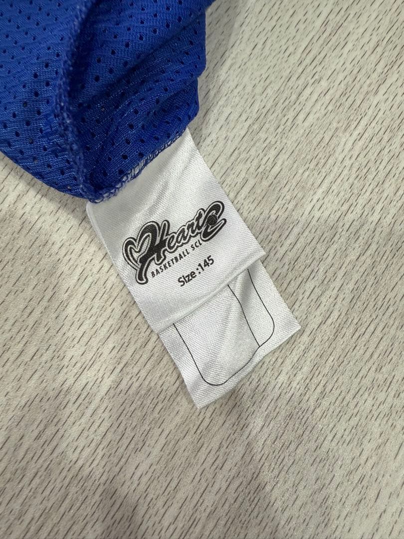 ハーツ＊上下バスケットボールユニフォーム サイズ145