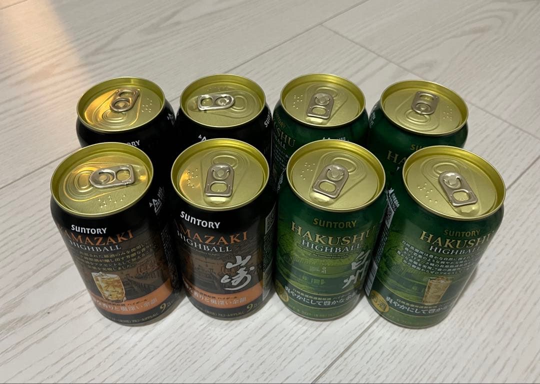 サントリー ハイボール 8缶セット　山崎&白州