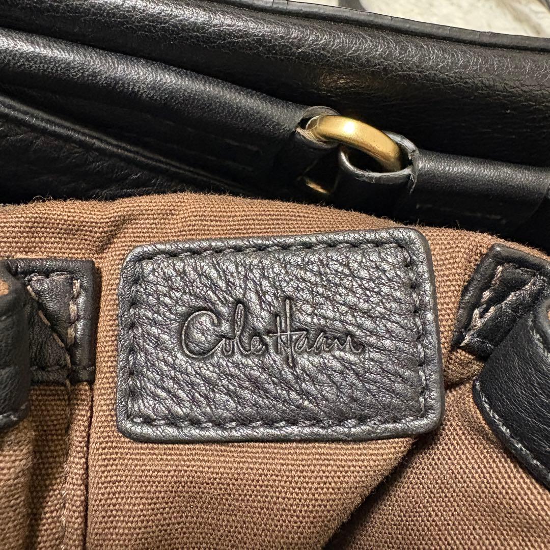 美品✨コールハーン Archive Leather Shoulder Bag