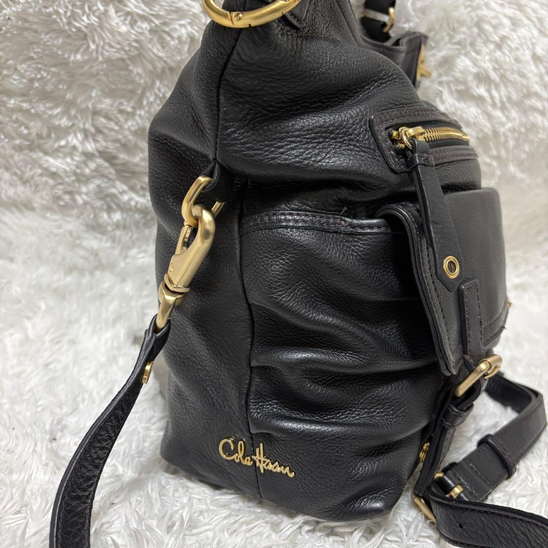 美品✨コールハーン Archive Leather Shoulder Bag