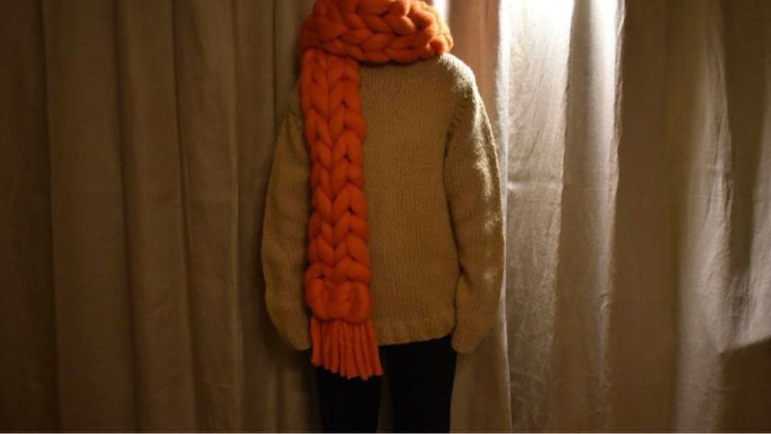 チャンキーニット マフラー ポーカーズ　11747391