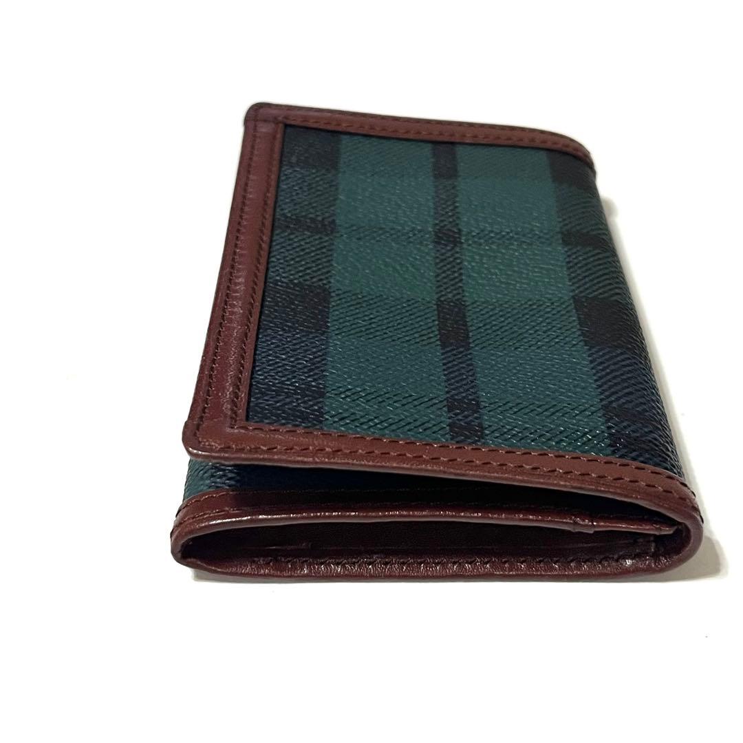 【新品】Polo Ralph Lauren 名刺入れ グリーン・ブラックチェック