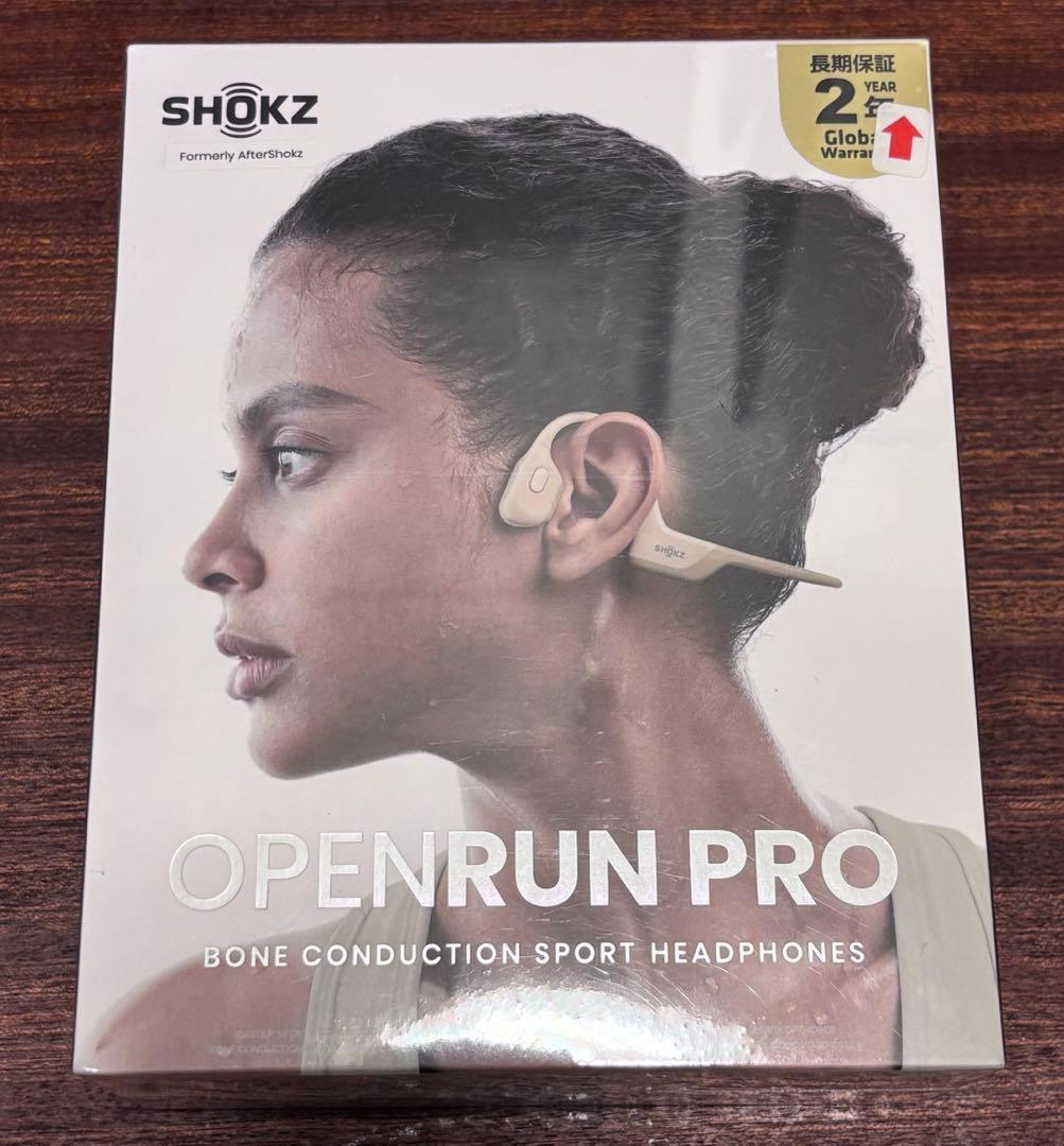 [正規品未開封]Shokz OpenRunPro Beige