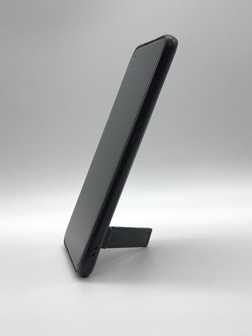 【美品】OPPO A55s 5G ブラック 64GB ケースとガラスフィルム付き