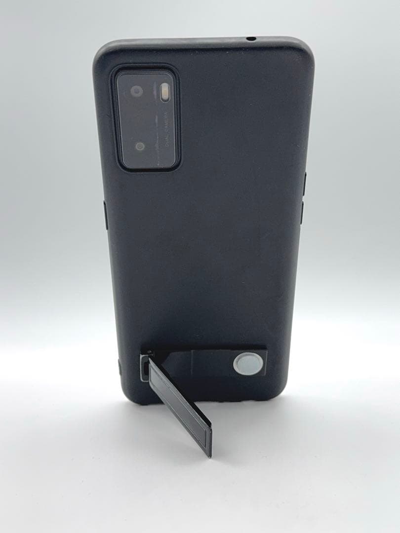 【美品】OPPO A55s 5G ブラック 64GB ケースとガラスフィルム付き