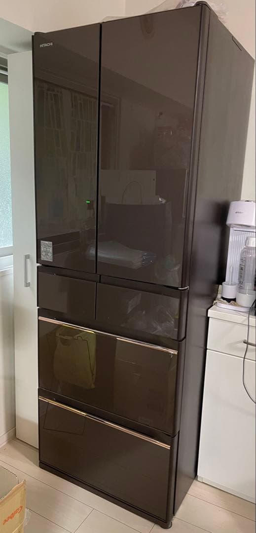 【値下げ】HITACHI 冷蔵庫 520L R-HW52J グレイッシュブラウン