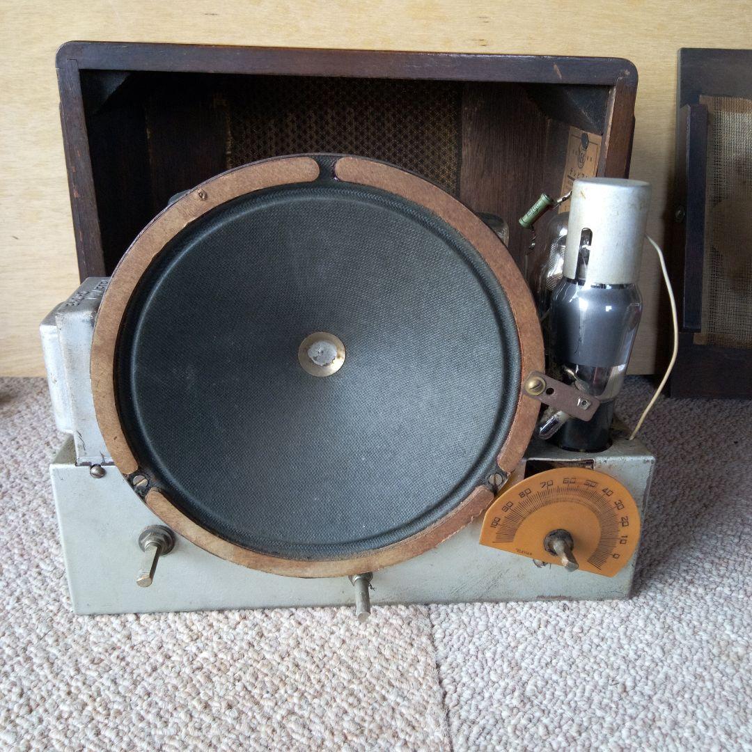 真空管ラジオ　山中電機　テレビアン　M-30