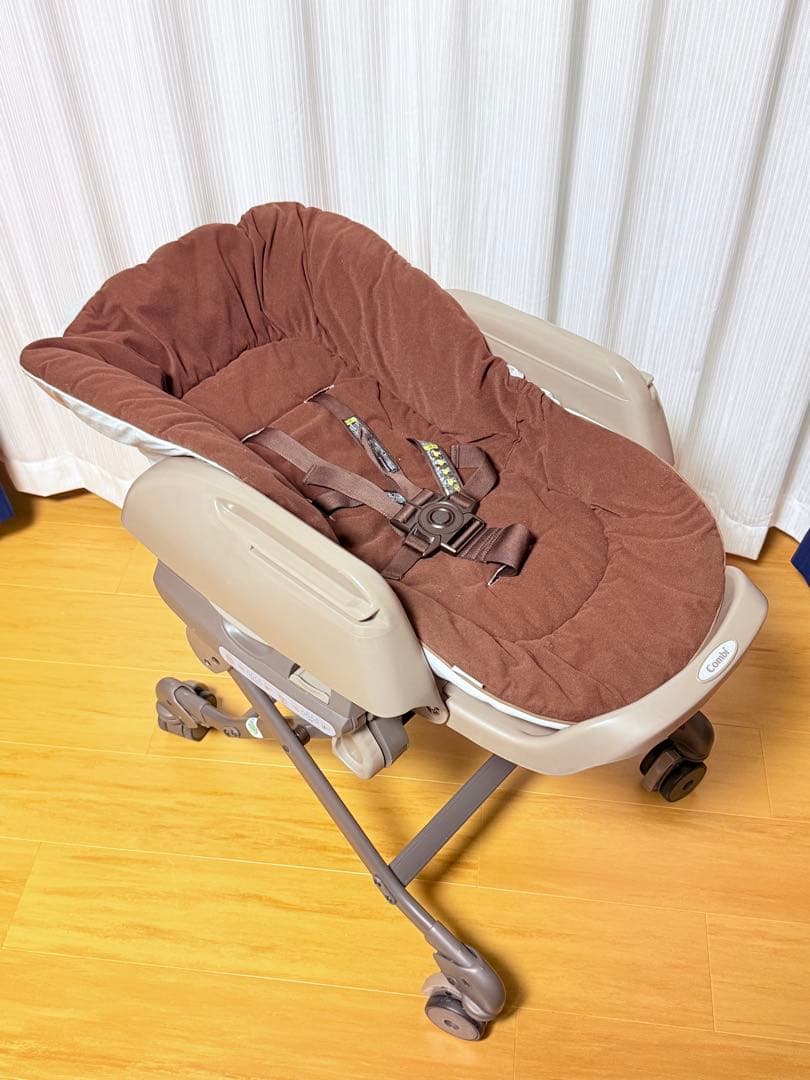 【美品】 combi コンビ ネムリラ AT オートスウィング ハイローチェ