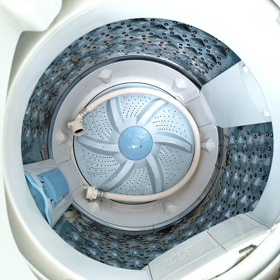 運搬取付無料！ホワイト✖︎ホワイト　冷蔵庫洗濯機2点セット！ハイセンス東芝完動品！