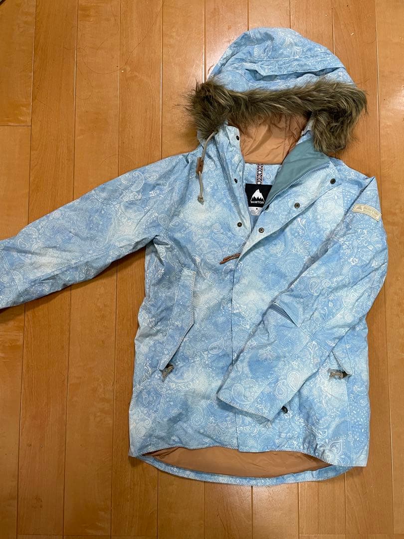 BURTON スノーボードウェア Mサイズ 青系