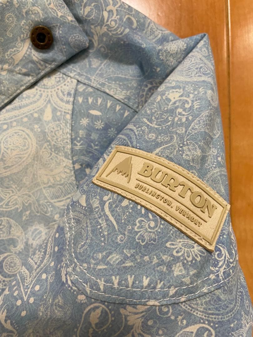 BURTON スノーボードウェア Mサイズ 青系