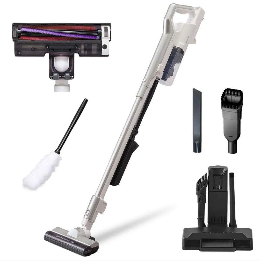 アイリスオーヤマ サイクロンスティッククリーナー SCD-120P-W 新品