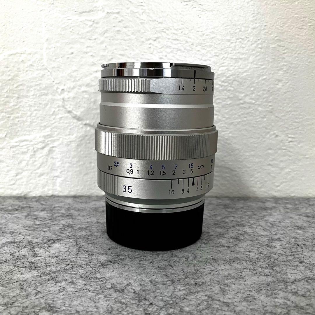 ZEISS Distagon 35mm f1.4 ZM シルバー