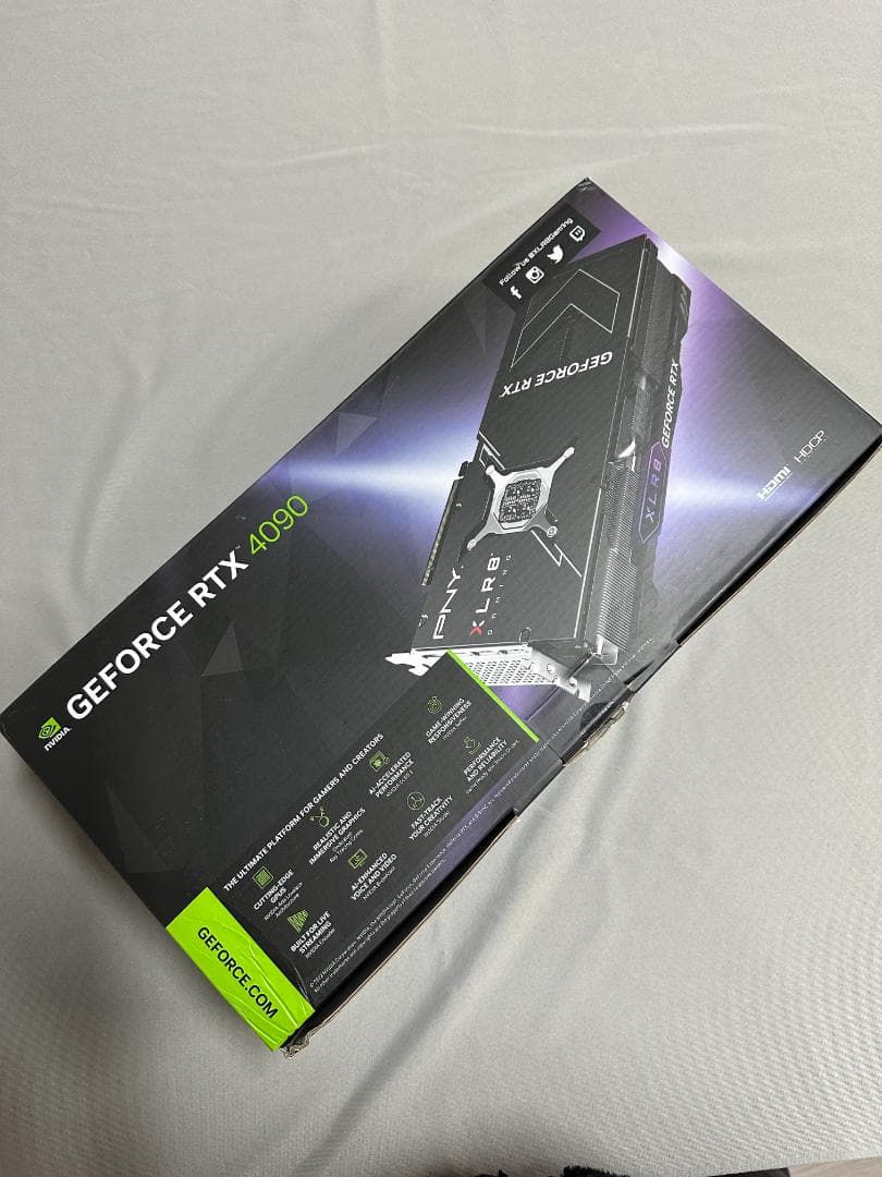 PNY RTX 4090 VERTO正常に動作しなくなりました！