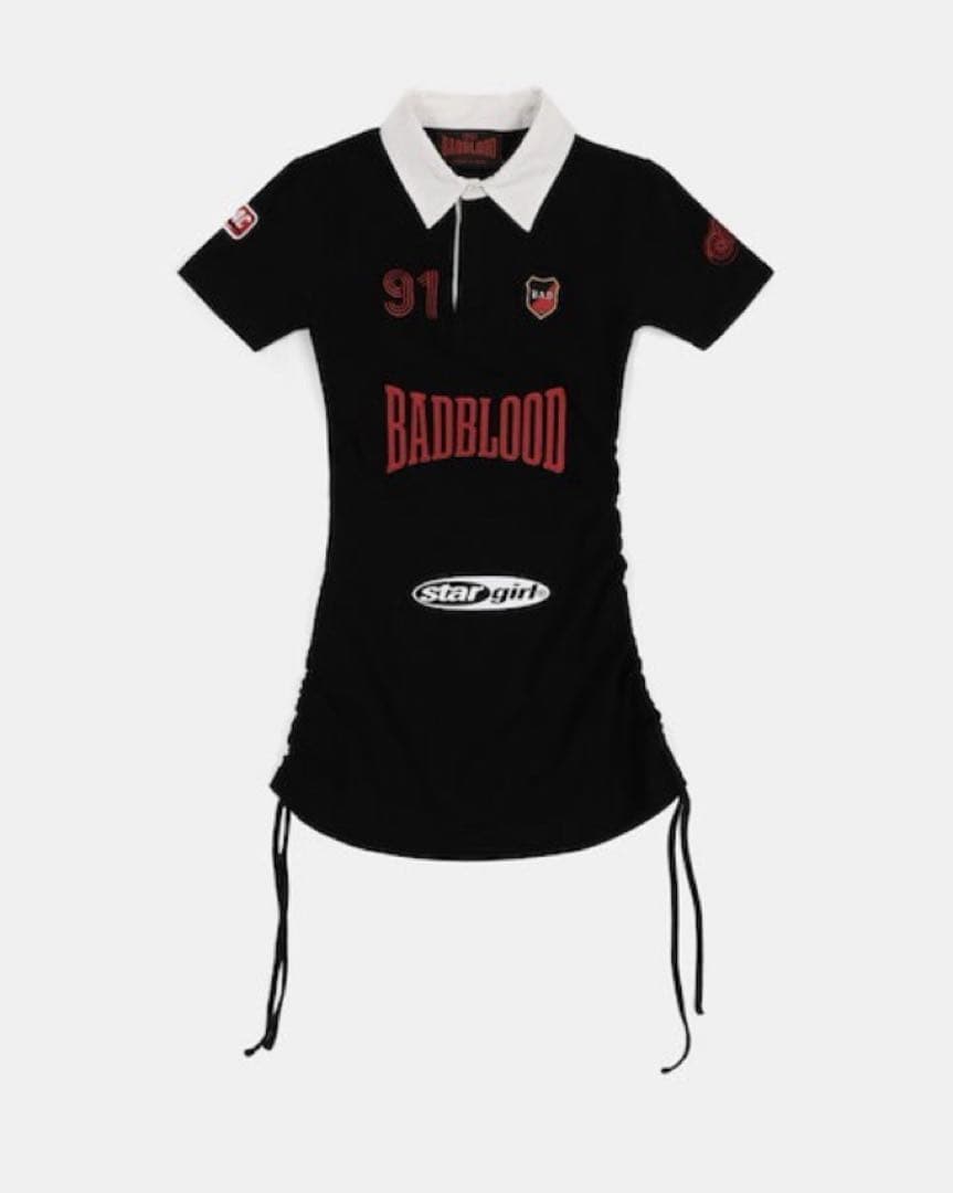 BADBLOOD ポロシャツ　ワンピース　mowalola