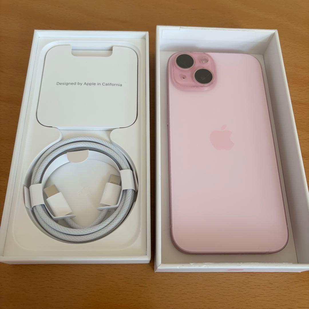 Apple iPhone 15 256GBピンク 本体