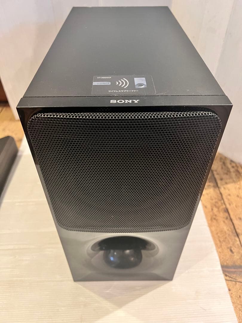 美品　SONY HT-X9000F サウンドバー/ホームシアターシ2018年製