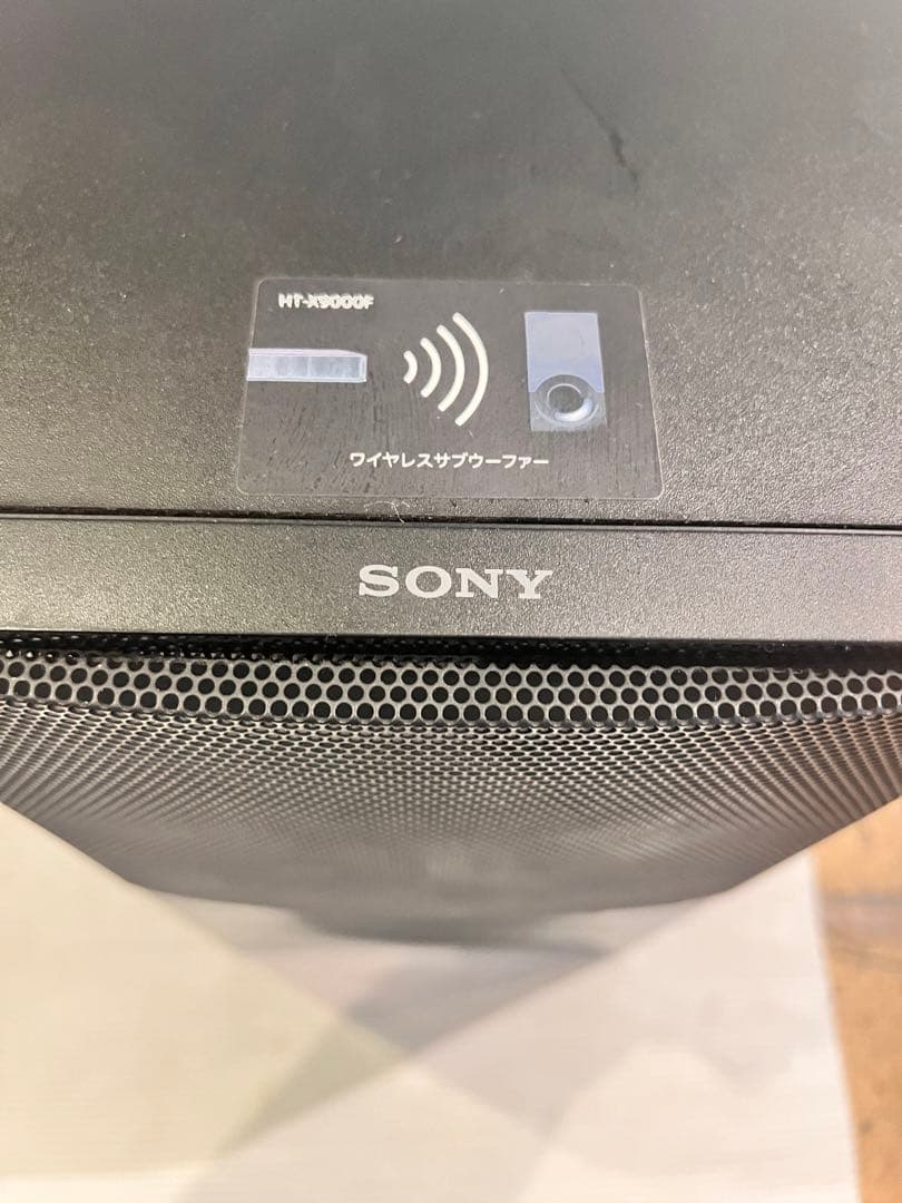 美品　SONY HT-X9000F サウンドバー/ホームシアターシ2018年製