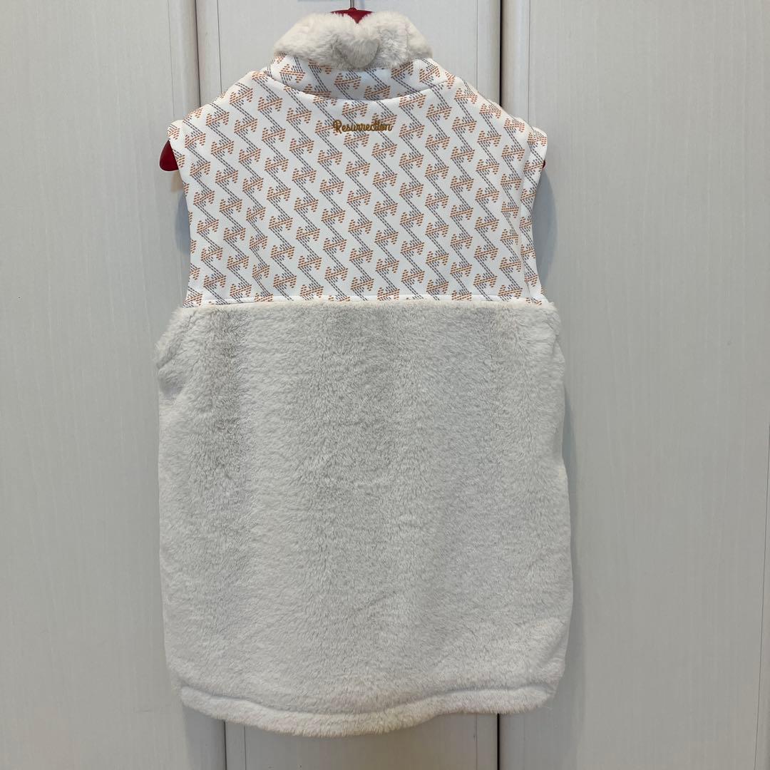 レザレクションレディース　ファージップアップベスト