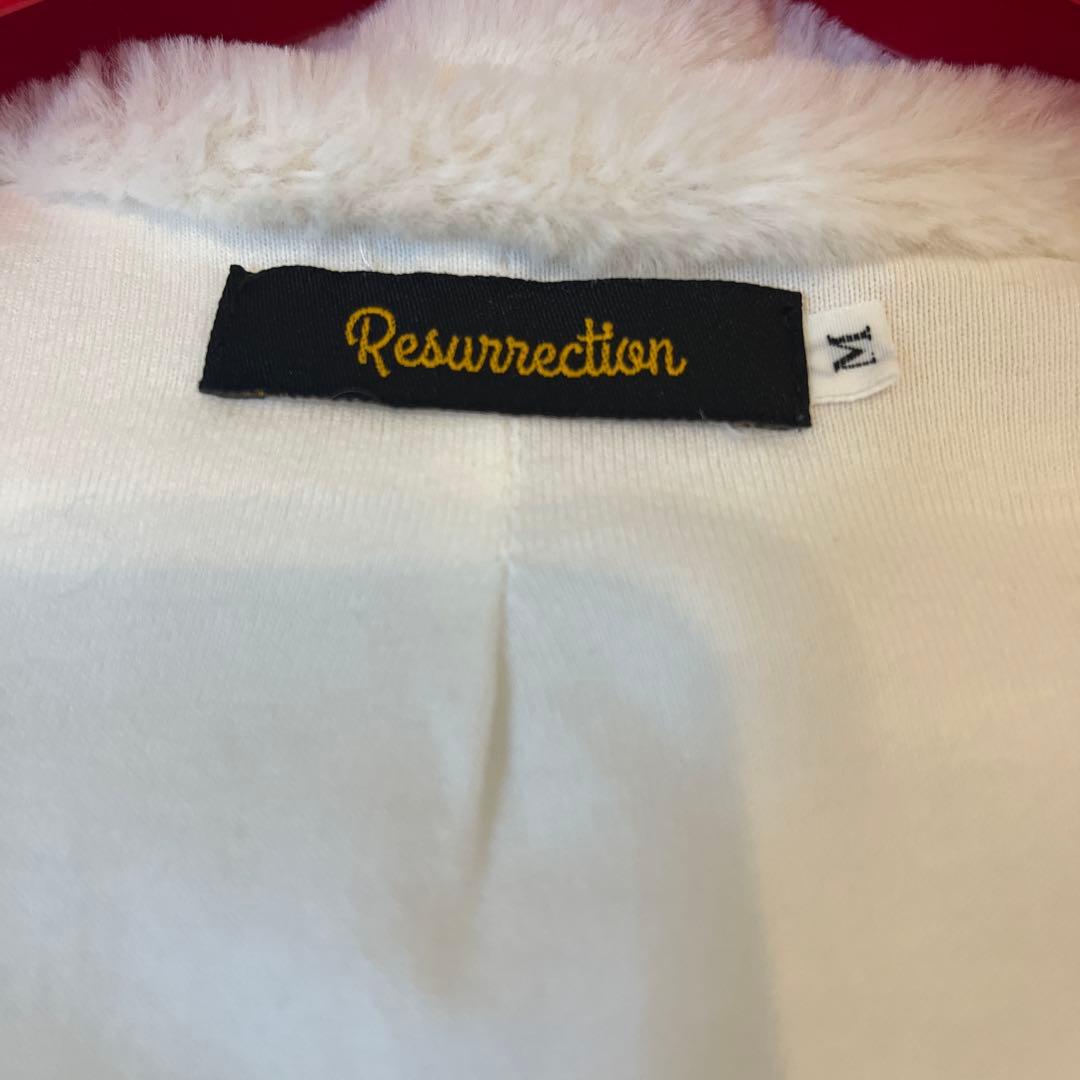 レザレクションレディース　ファージップアップベスト